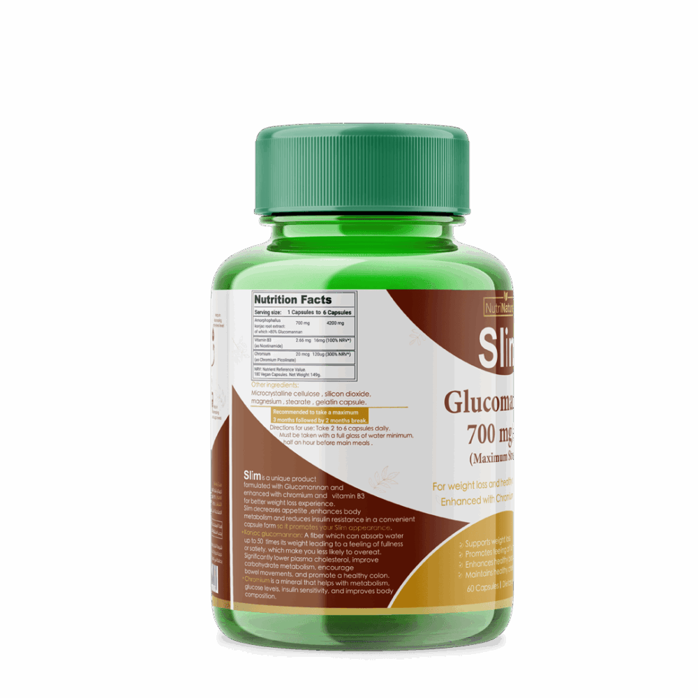 Slim 60 CAP – For Weight Control & Metabolism Support